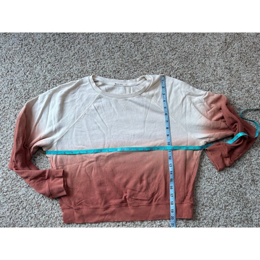 Marine Layer Vintage Terry sweatshirt women’s medium, cropped styling - Picture 5 of 10